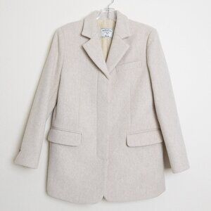 Elegant Cream Women's Blazer